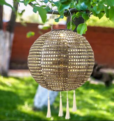 Imaginea din Lampion solar decorativ