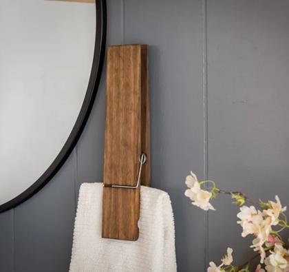 Imaginea din Suport adeziv pentru prosoape, tip clește