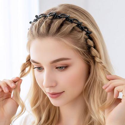 Imaginea din Cordeluță cu cleme  -  neagră