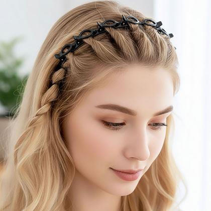 Imaginea din Cordeluță cu cleme  -  neagră