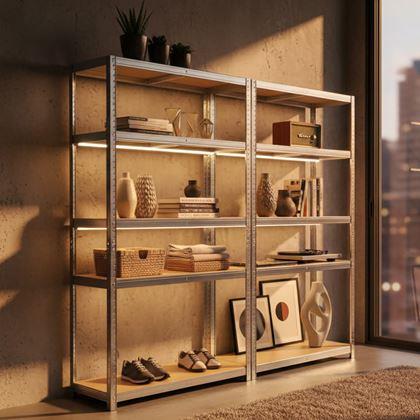 Imaginea din Raft metalic cu 5 polițe