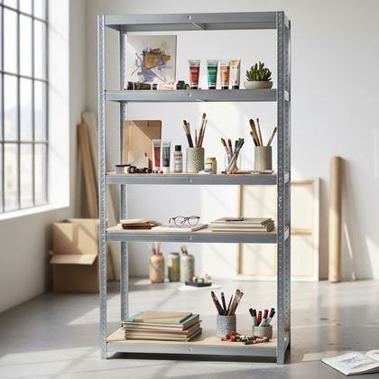 Imaginea din Raft metalic cu 5 polițe