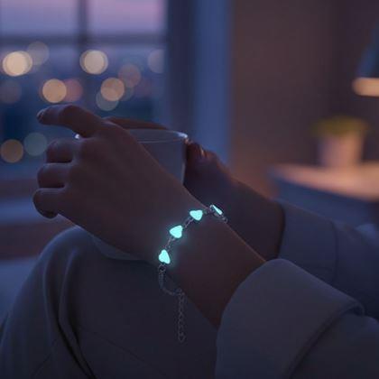 Imaginea din Brățară luminoasă - inimioare