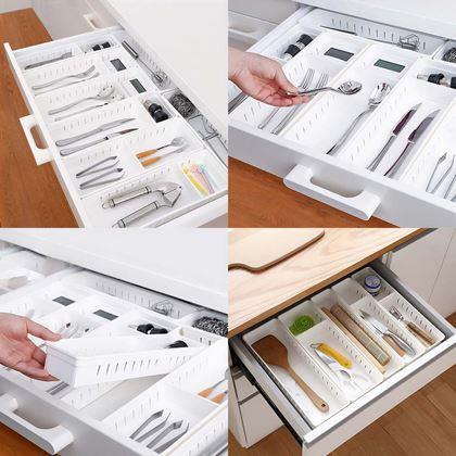 Imaginea din Organizator pentru sertar cu despărțitor reglabil