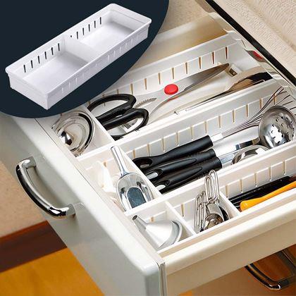 Imaginea din Organizator pentru sertar cu despărțitor reglabil