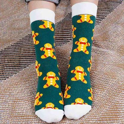 Imaginea Ponožky s vánočním vzorem