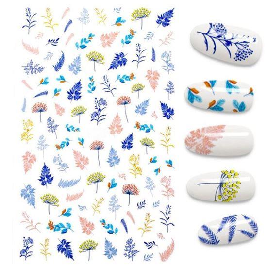 Imaginea din Set de autocolante pentru unghii - 104 bucăți bilete