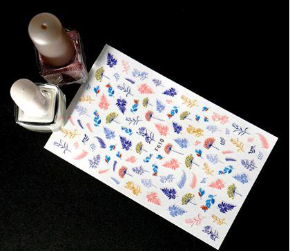 Imaginea din Set de autocolante pentru unghii - 104 bucăți bilete