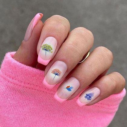 Imaginea din Set de autocolante pentru unghii - 104 bucăți bilete