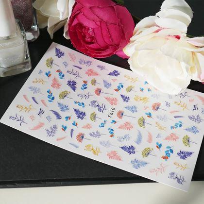 Imaginea din Set de autocolante pentru unghii - 104 bucăți bilete