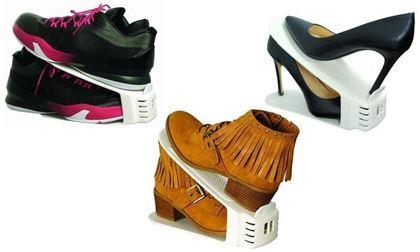 Imaginea din Organizator din plastic pentru pantofi  -  alb