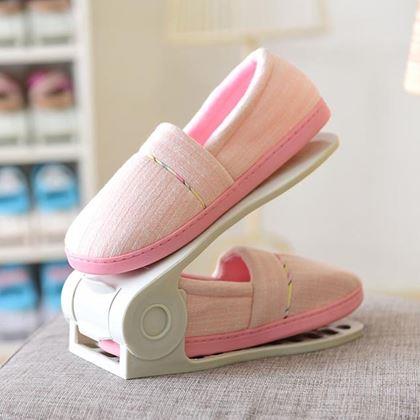 Imaginea din Organizator din plastic pentru pantofi  -  alb