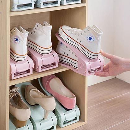 Imaginea din Organizator din plastic pentru pantofi  -  alb