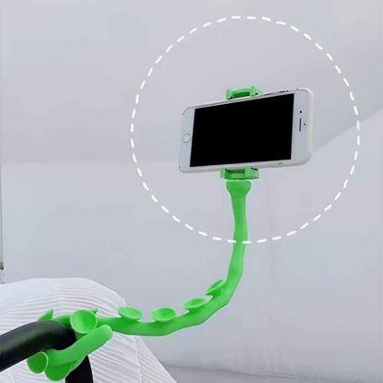 Imaginea din Suport telefon  - caracatiță verde