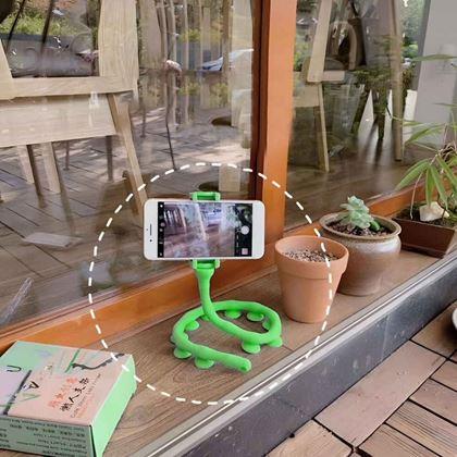 Imaginea din Suport telefon  - caracatiță verde