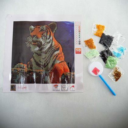 Imaginea din Pictură cu diamante basic  -  tigru
