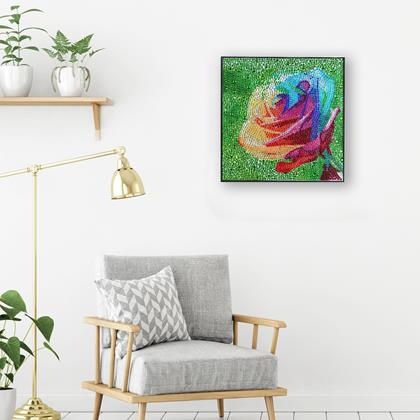 Imaginea din Pictură cu diamante basic  -  trandafir