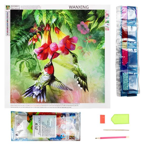 Imaginea din Pictură cu diamante basic  -  păsărele