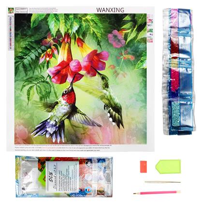 Imaginea din Pictură cu diamante basic  -  păsărele