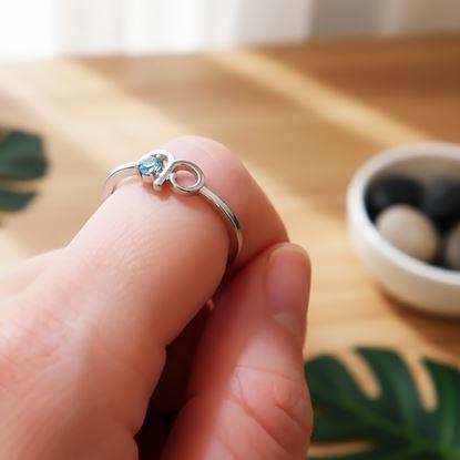 Imaginea Inel ajustabil cu semn zodiacal