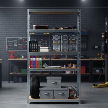 Imaginea din Raft metalic cu 5 polițe