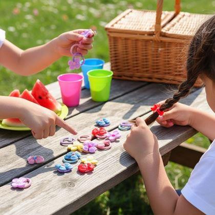 Imaginea din Elastice de păr pentru copii 10 buc  -  fundițe