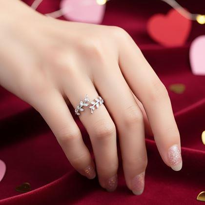 Imaginea din Inel elegant ajustabil