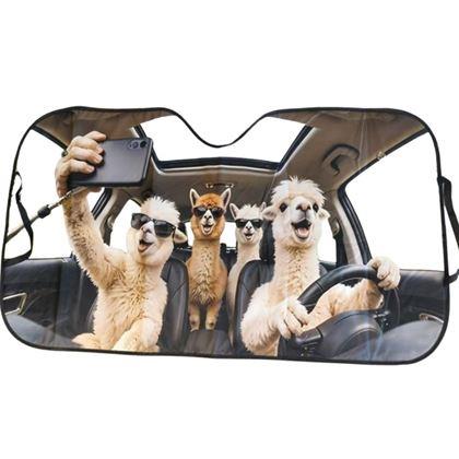 Imaginea din Parasolar auto cu ventuze - lamas