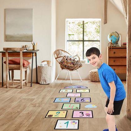 Imaginea din Autocolante pentru podea - șotron