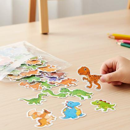 Imaginea din Stickere pentru copii - dinozauri