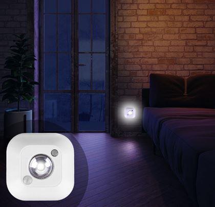 Imaginea din Lumină de noapte LED pe baterii cu senzor de mișcare