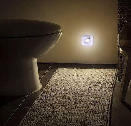 Imaginea din Lumină de noapte LED pe baterii cu senzor de mișcare