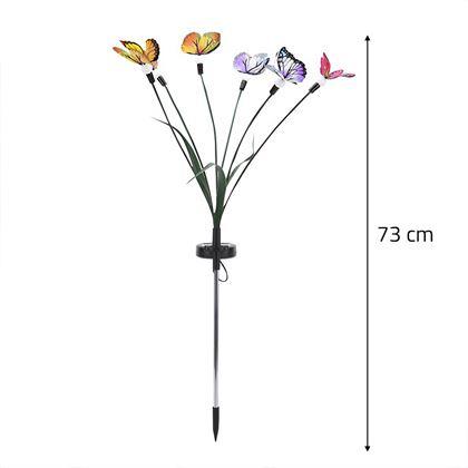 Imaginea din Decor solar cu țepușă - fluturi