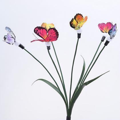 Imaginea din Decor solar cu țepușă - fluturi