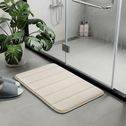 Imaginea din Covoraș de baie antiderapant 40 x 60 cm - bej