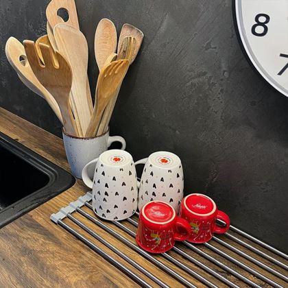 Imaginea din Scurgător pliabil pentru vase  - 50,5 × 20 cm