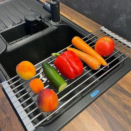 Imaginea din Scurgător pliabil pentru vase  - 50,5 × 20 cm