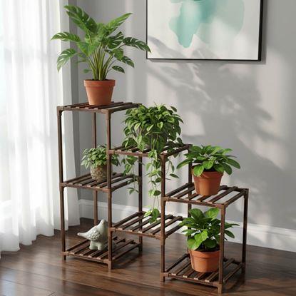 Imaginea Suport din lemn pentru flori