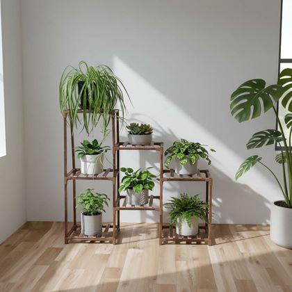 Imaginea din Suport din lemn pentru flori