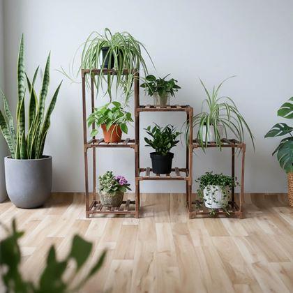 Imaginea din Suport din lemn pentru flori