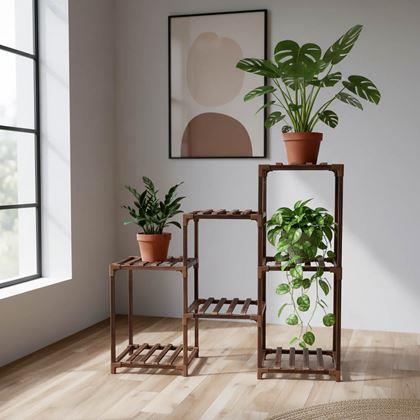 Imaginea din Suport din lemn pentru flori