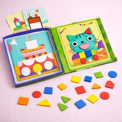 Imaginea din Masă magnetică - recunoașteți formele