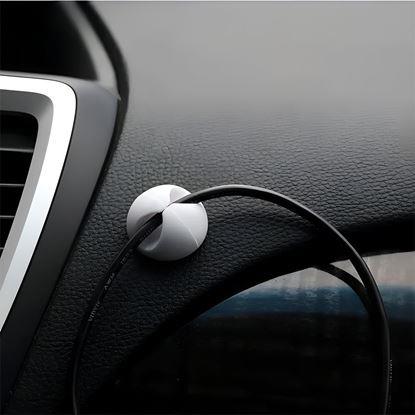 Imaginea 5 buc. Suporturi autoadezive pentru cabluri