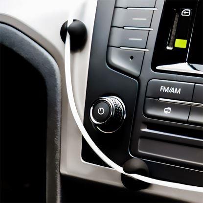 Imaginea 5 buc. Suporturi autoadezive pentru cabluri