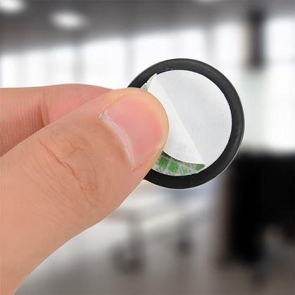 Imaginea din 5 buc. Suporturi autoadezive pentru cabluri - negru