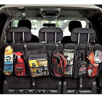 Imaginea din Organizator auto pentru scaunele din spate, 4 buzunare