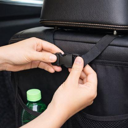 Imaginea Organizator auto pentru scaunele din spate, 4 buzunare