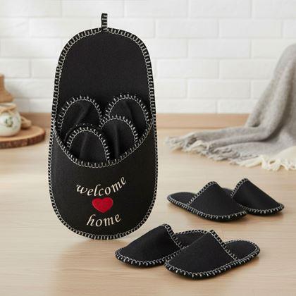 Imaginea din Papuci pentru oaspeți 5 perechi