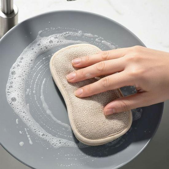 Imaginea din Burete lavabil din microfibră