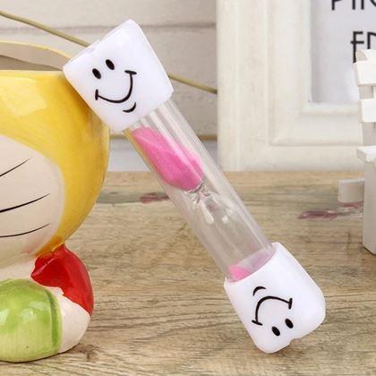 Imaginea din Clepsidră pentru curățarea dinților - roz